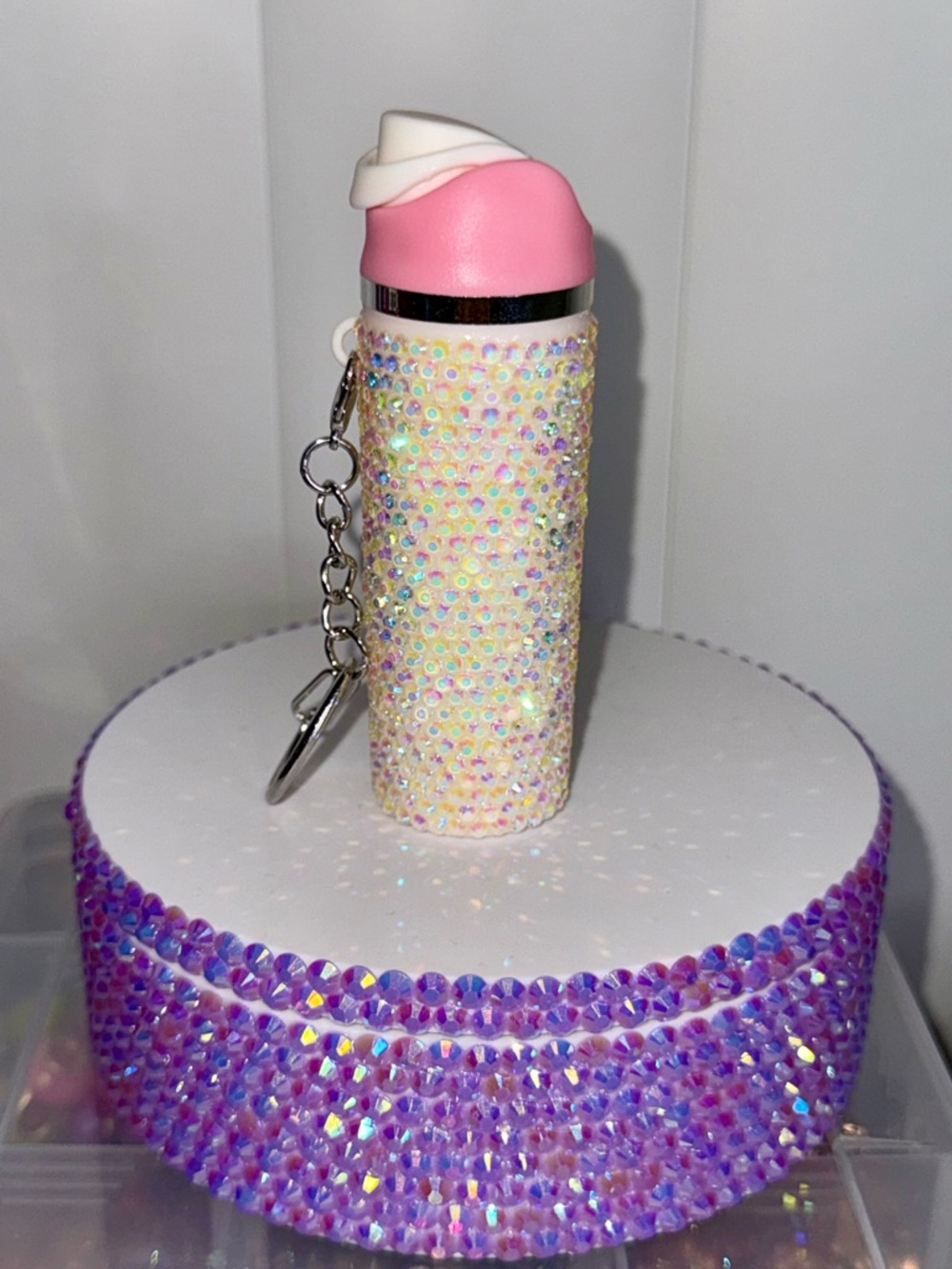 Chapstick/Lipstick Holder Keychain